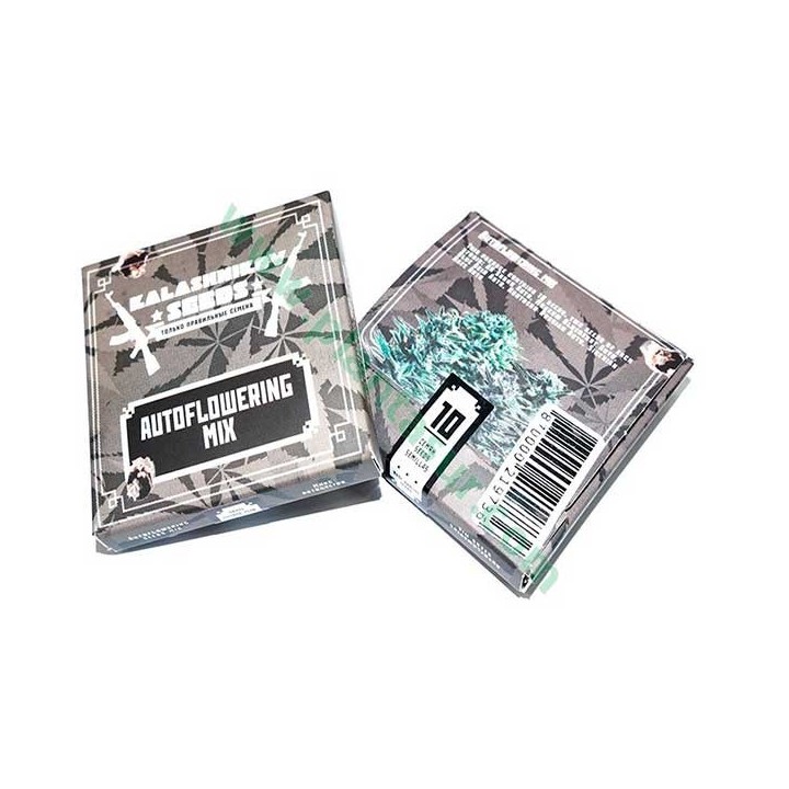 Mix Pack 5 Strains Autofloreciente Feminizada de Kalashnikov