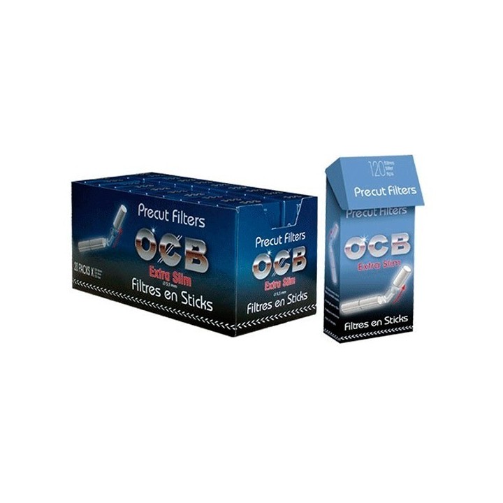Filtros De Algodon OCB Combipack C/librito (20 x 50 Unidades)