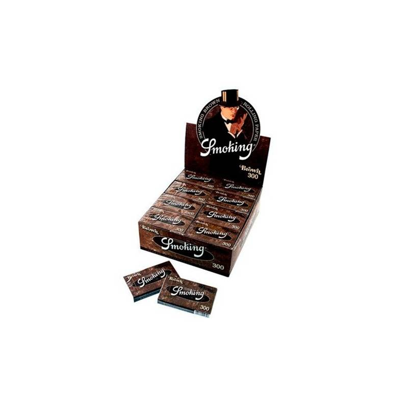 Papel De Fumar Smoking Brown 300 ( 40 Libritos ) de Smoking