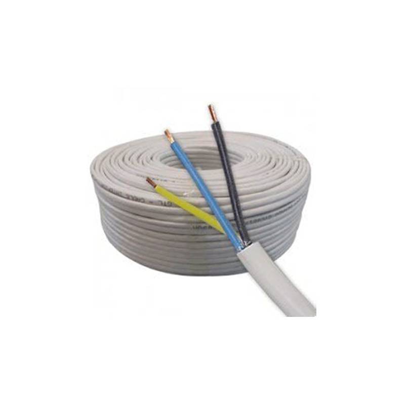 Cable Blanco 3 x 1,5 mm (50 m) de Genericos MP