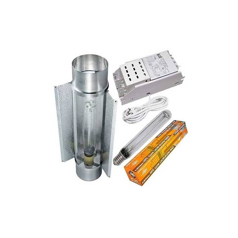Kit 250 W Eti + Cooltube 125 + Pure Light Hps 250 W Grow-Bloom Max