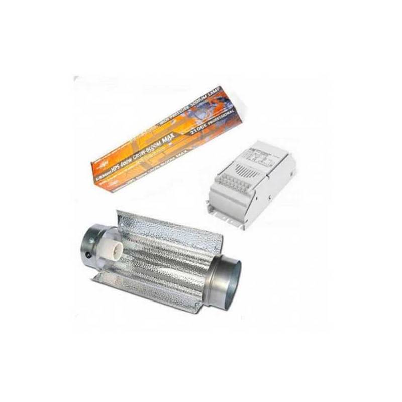 Kit 400 W Eti + Cooltube 125 + Pure Light Hps 400 W Grow-Bloom Max