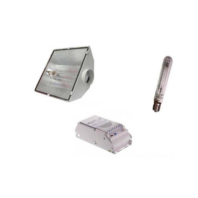 Kit 250 W Eti + Spudnik 125 Deluxe + Pure Light Hps 250 W Grow-Bloom Max