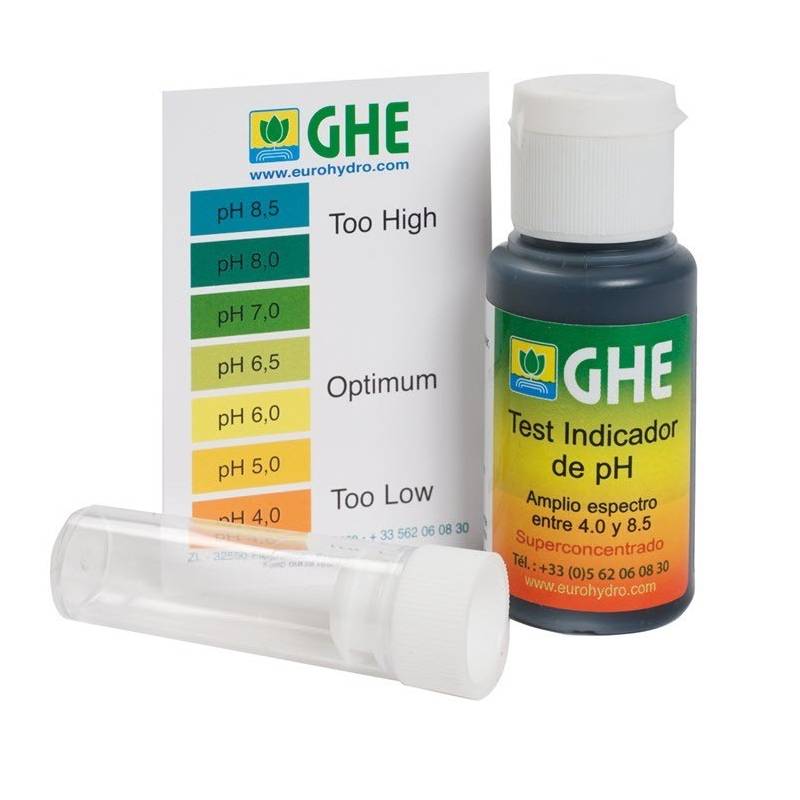 pH Test Kit 30 ml de General Hydroponics