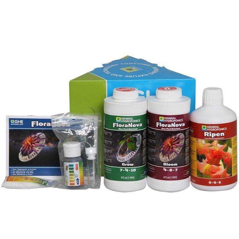 Tripack Floranova de General Hydroponics