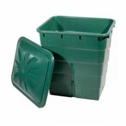 Depósito Verde Rectangular