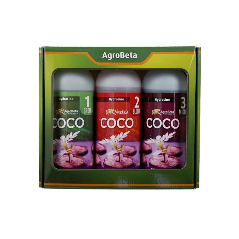 Kit Small Abonos Coco/Hydroline - Agrobeta de Agrobeta