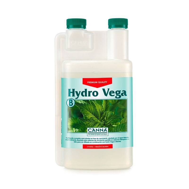 Hydro Vega Agua Blanda B de Canna