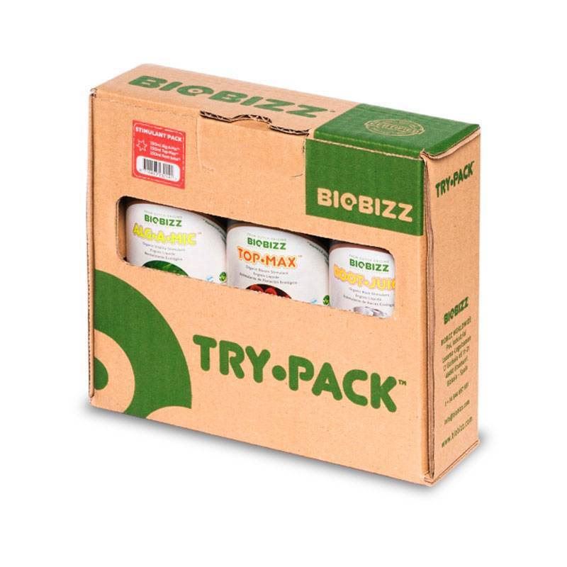 Biobizz Try-pack Stimulant-pack de Bio Bizz