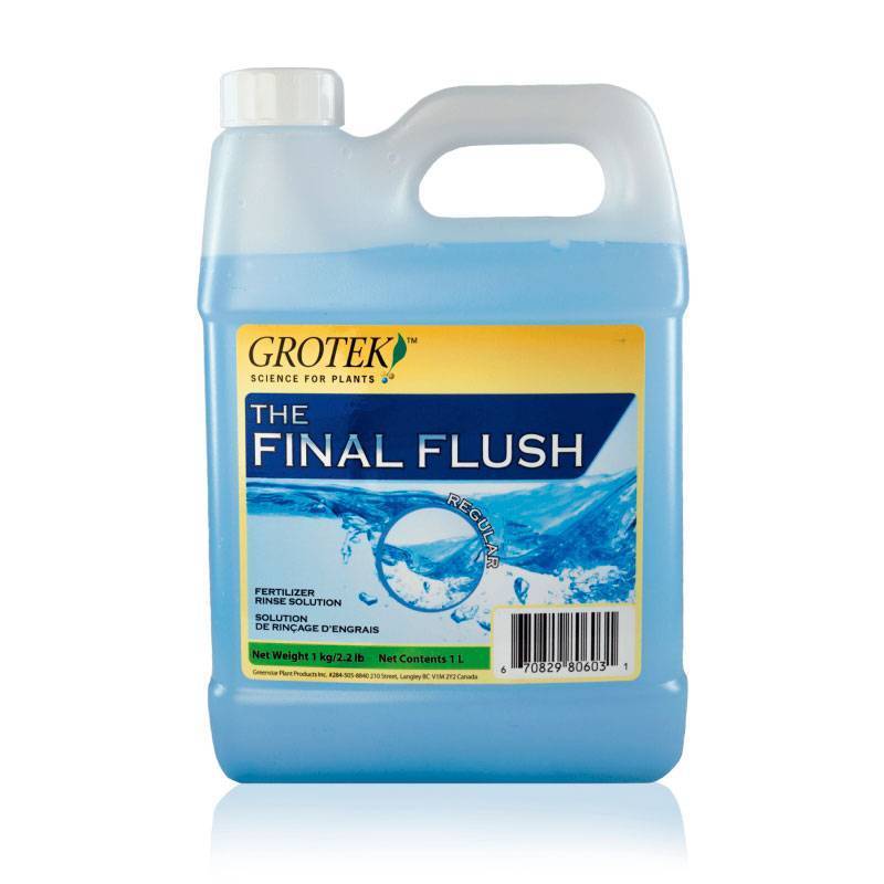 Final Flush Sin sabor (Regular) de Grotek
