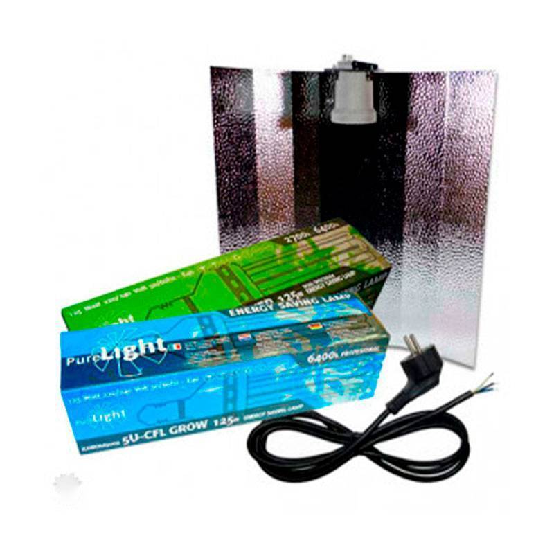 Kit Pure Light CFL Grow (6400k) de Pure Grinder
