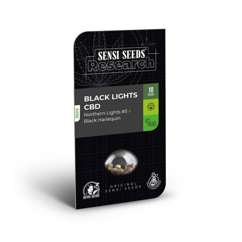 Black Lights Cbd Auto de Sensi Seeds Research