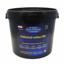 Cubo de Carbono Activo Pelletizado CKV-3 / CKV-4 de Can Filter