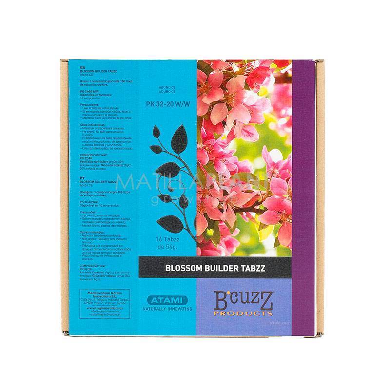 Blossom Builder Tabzz Tabletas Efervescentes de Atami