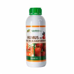 Humus lombriz roja Californiana 1L Agrobeta