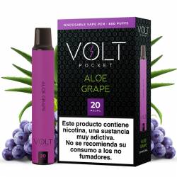 Vaper Desechable Volt Pocket con Nicotina Sabor Arandano