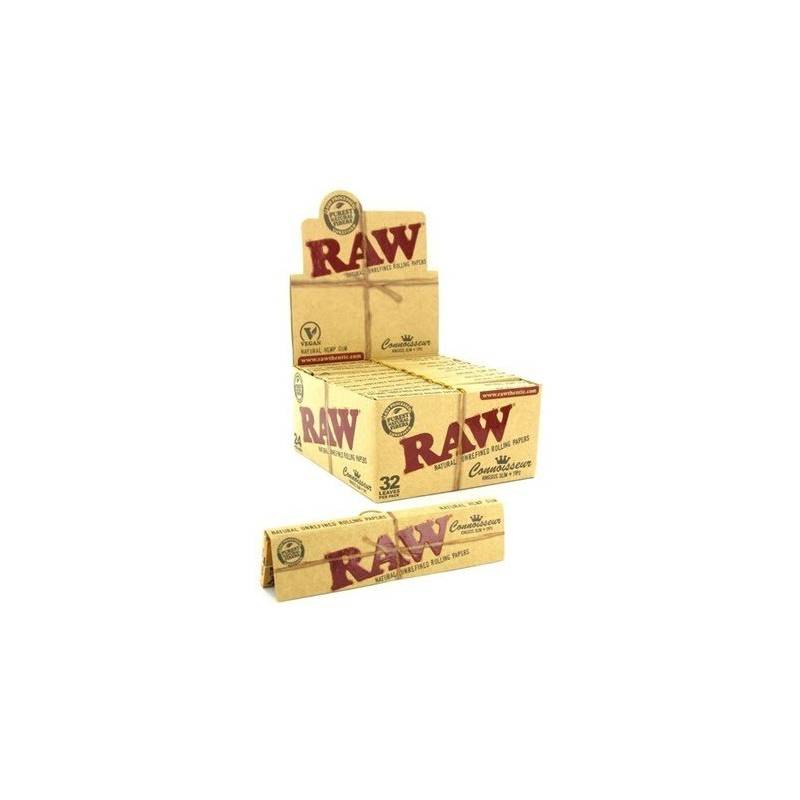 Papel De Fumar Raw Connoisseur King Size Slim de Raw