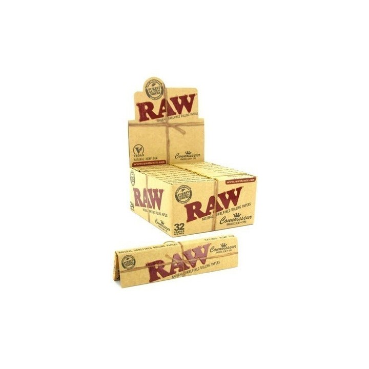 Papel De Fumar Raw Connoisseur King Size Slim de Raw