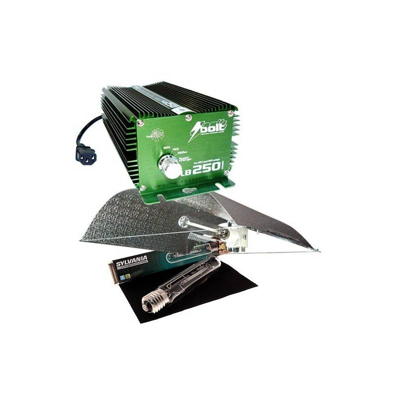 Kit 250 W Bolt + Adjust-a-wings® Enforcer Medium + Sylvania 250 Kit 250 W Bolt + Adjust-a-wings® Enforcer Medium + Sylvania 250