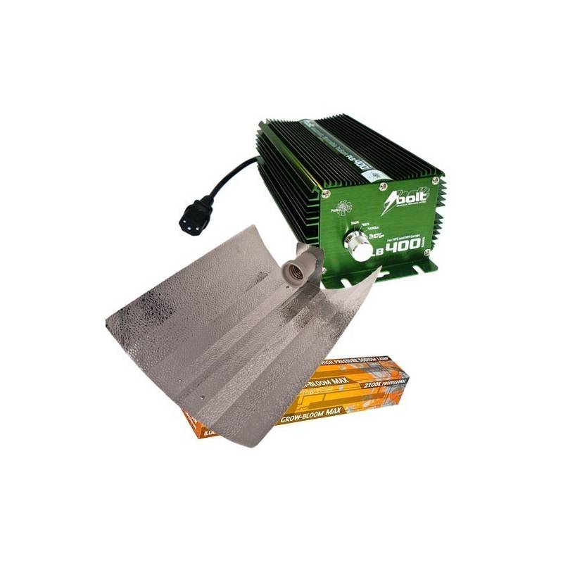 Kit 400 W Bolt + Reflector Stuco + Pure Light HPS 400 W Kit 400 W Bolt + Reflector Stuco + Pure Light HPS 400 W