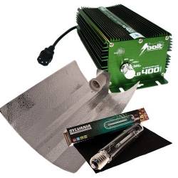 Kit 400 W Bolt + Reflector Stuco + Sylvania 400 W Grolux de Kit