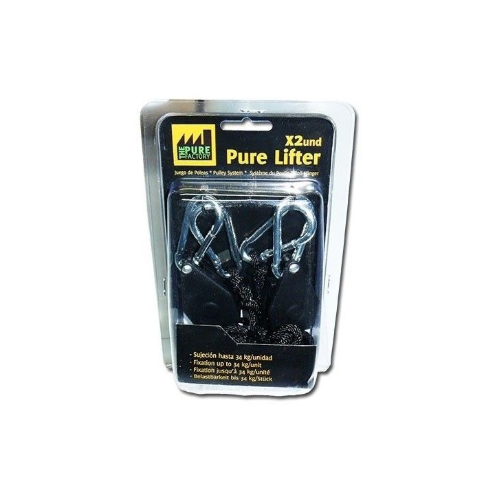 Polea De Sujecion Pure Lifter V2 - (2 Unidades) 34Kg Max de