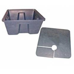 Tanque +cubierta + Tapon Para Dutch Pot 2m2