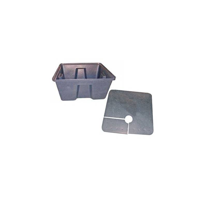 Tanque +cubierta + Tapon Para Dutch Pot 2m2 Tanque +cubierta + Tapon Para Dutch Pot 2m2