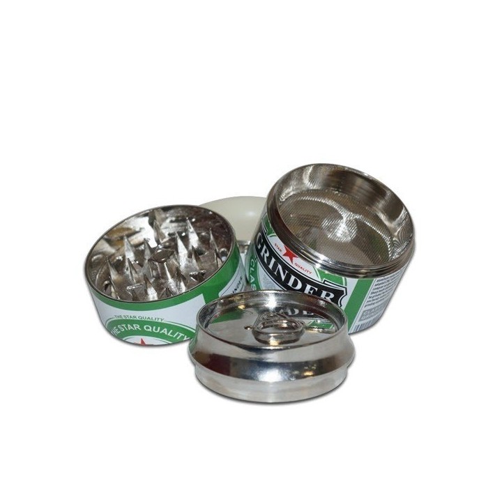Grinder 4 Partes Lata Bebida 50 mm de Genericos MP