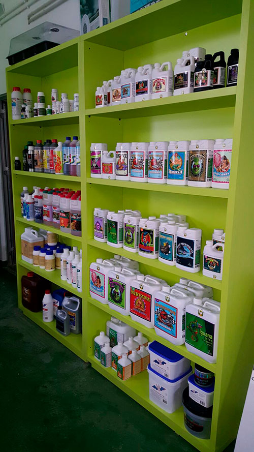 Interior de la tienda Loja